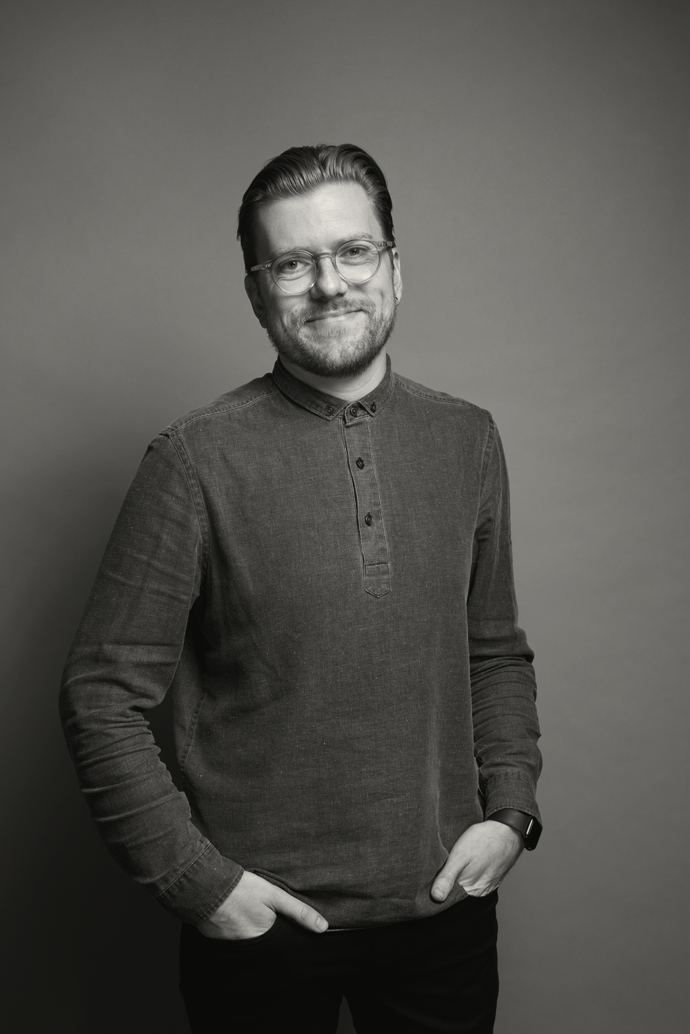 Portrait of Nick Woodford
